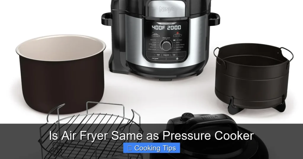 Is Air Fryer Same as Pressure Cooker