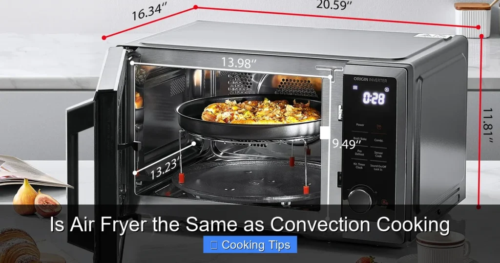 Is Air Fryer the Same as Convection Cooking