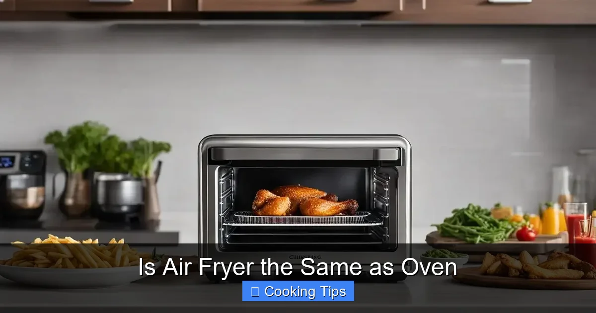 Is Air Fryer the Same as Oven