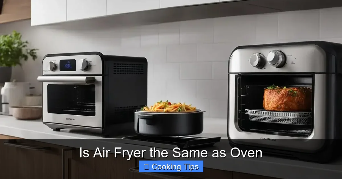 Is Air Fryer the Same as Oven