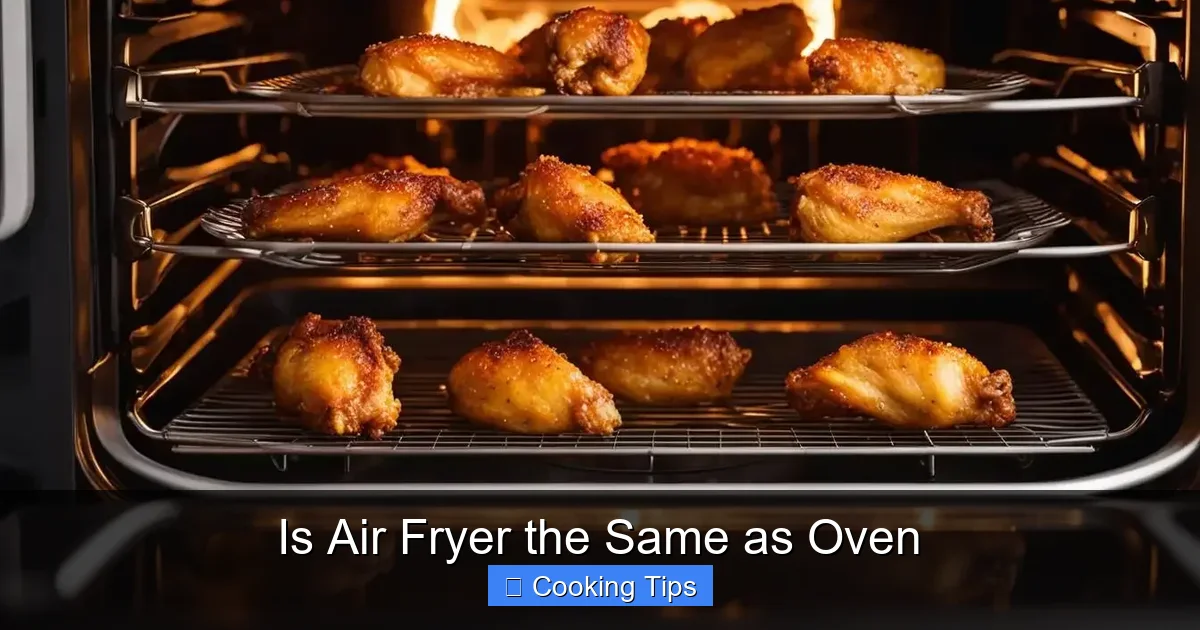 Is Air Fryer the Same as Oven