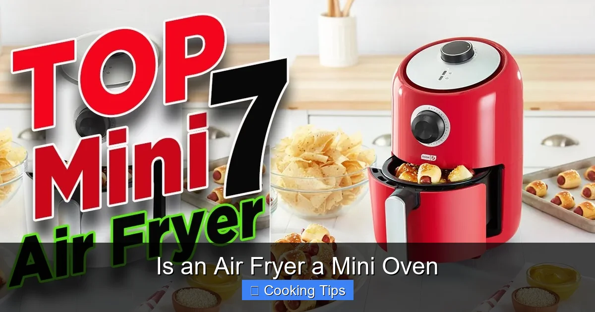 Is an Air Fryer a Mini Oven
