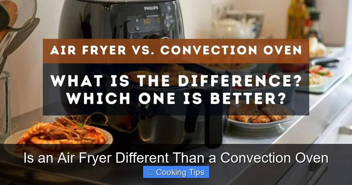 Is an Air Fryer Different Than a Convection Oven