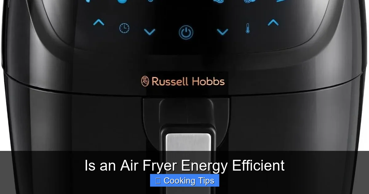 Is an Air Fryer Energy Efficient