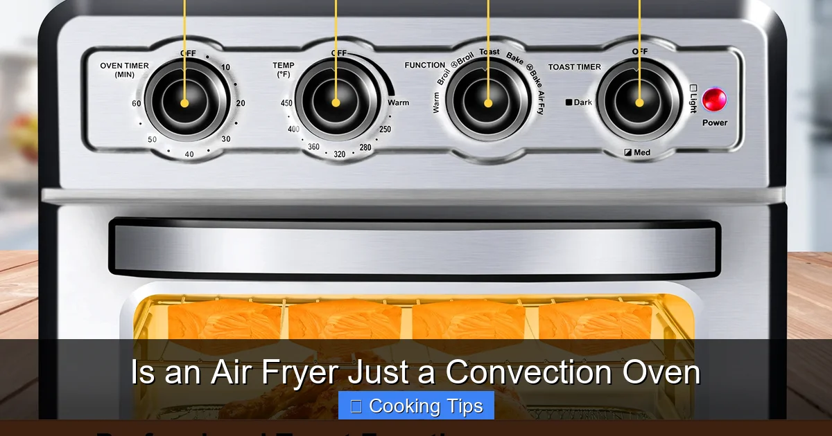 Is an Air Fryer Just a Convection Oven
