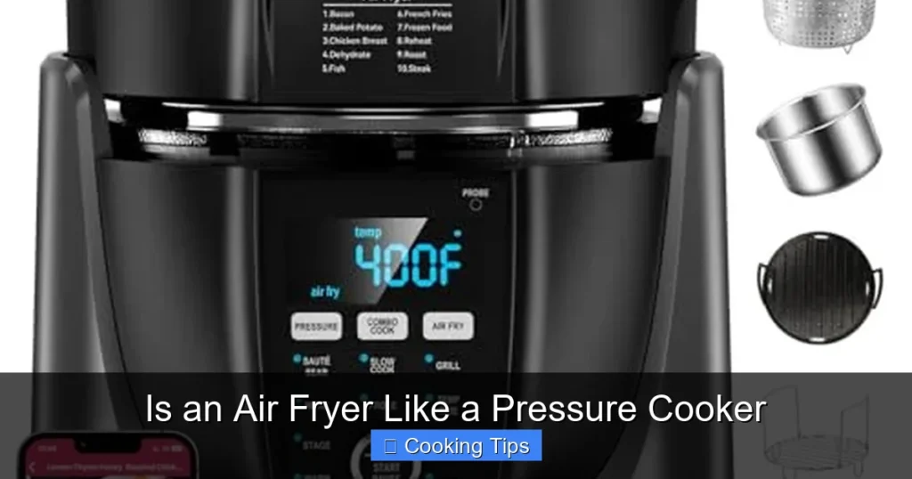 Is an Air Fryer Like a Pressure Cooker