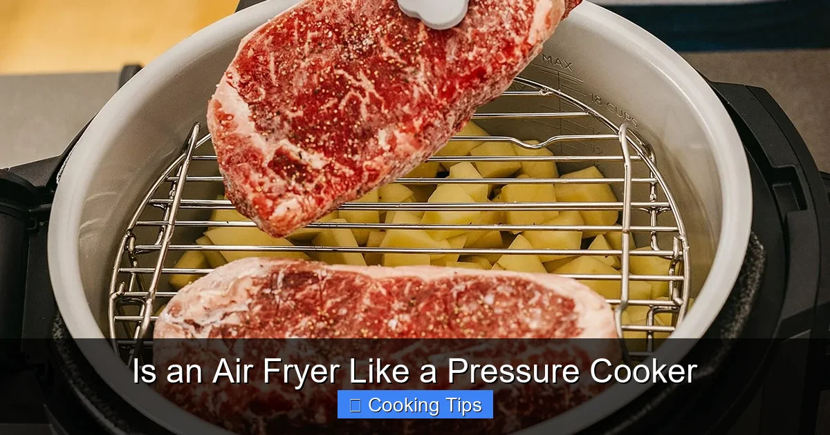 Is an Air Fryer Like a Pressure Cooker