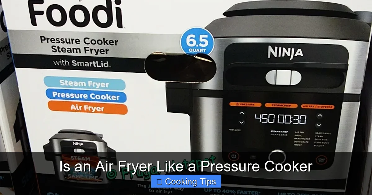 Is an Air Fryer Like a Pressure Cooker