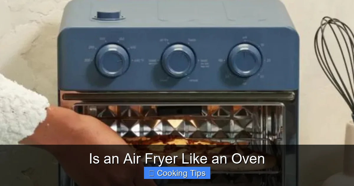 Is an Air Fryer Like an Oven