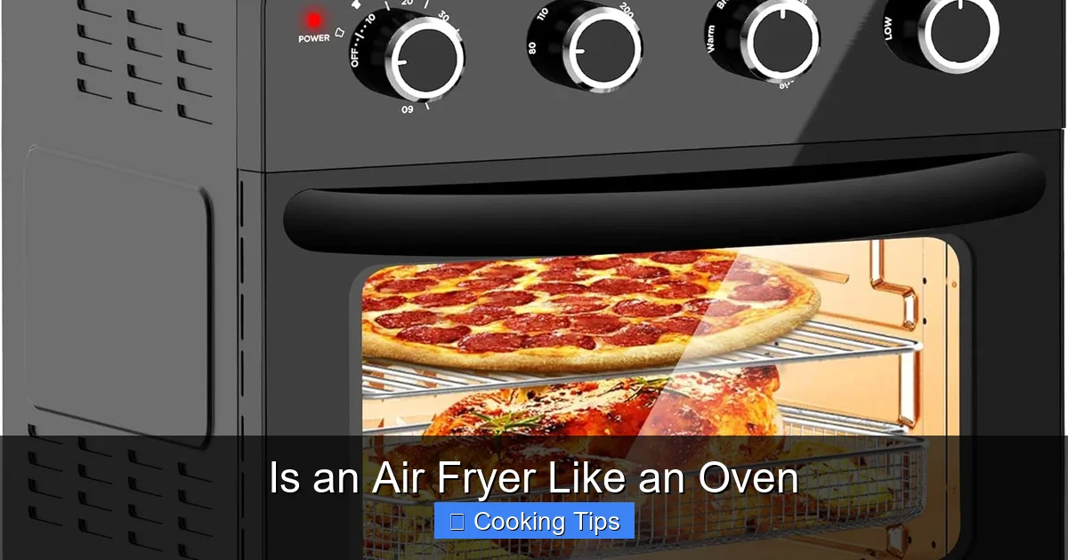 Is an Air Fryer Like an Oven