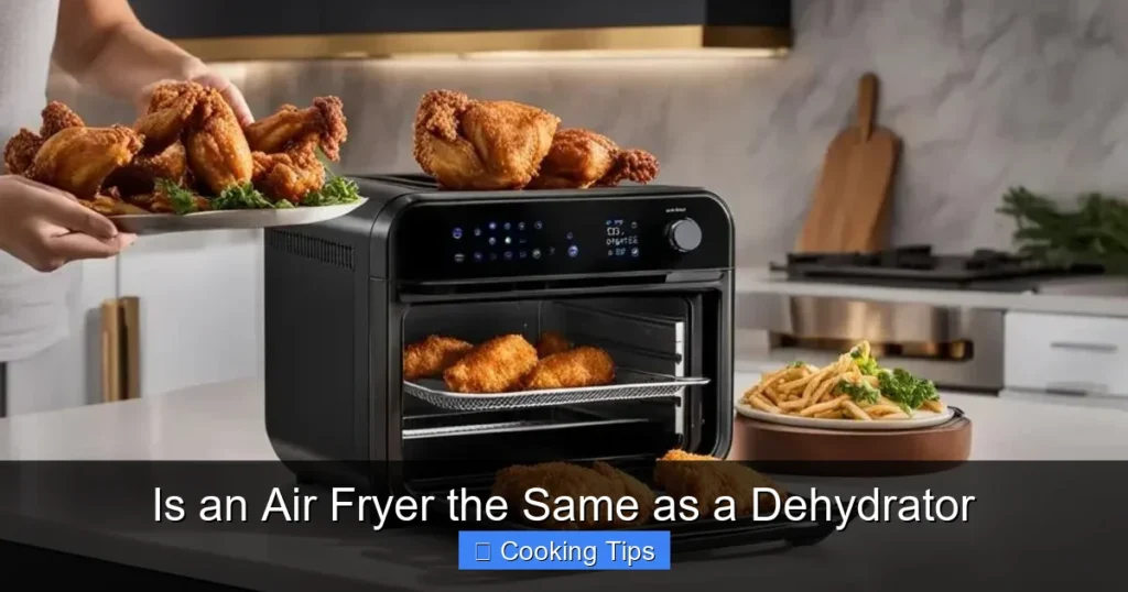 Is an Air Fryer the Same as a Dehydrator