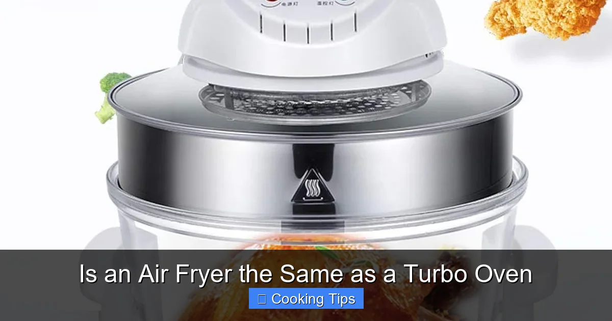 Is an Air Fryer the Same as a Turbo Oven