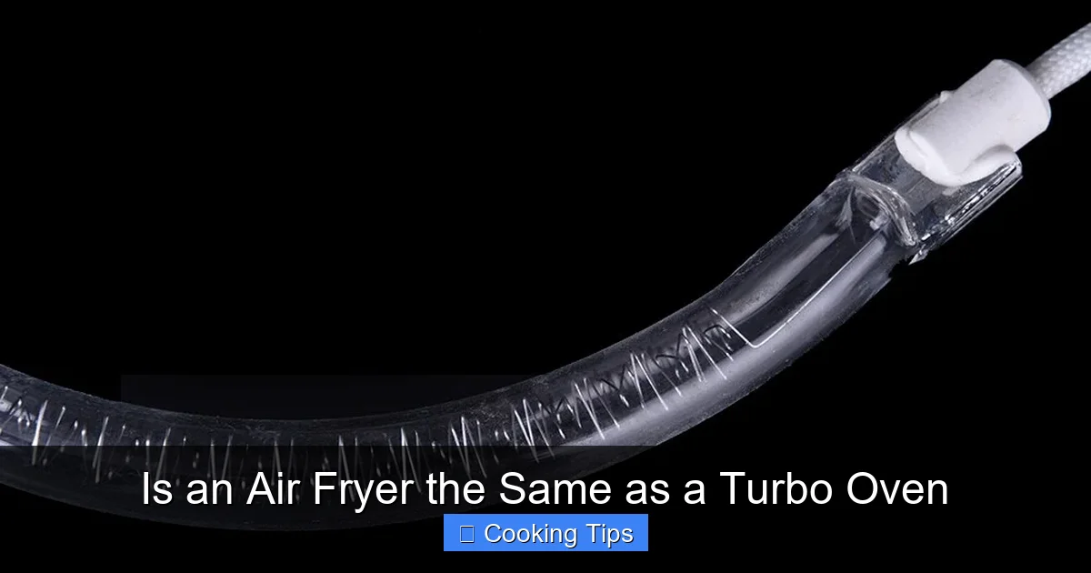 Is an Air Fryer the Same as a Turbo Oven