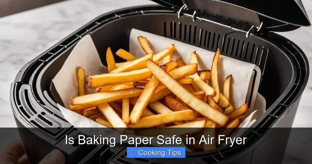 Is Baking Paper Safe in Air Fryer
