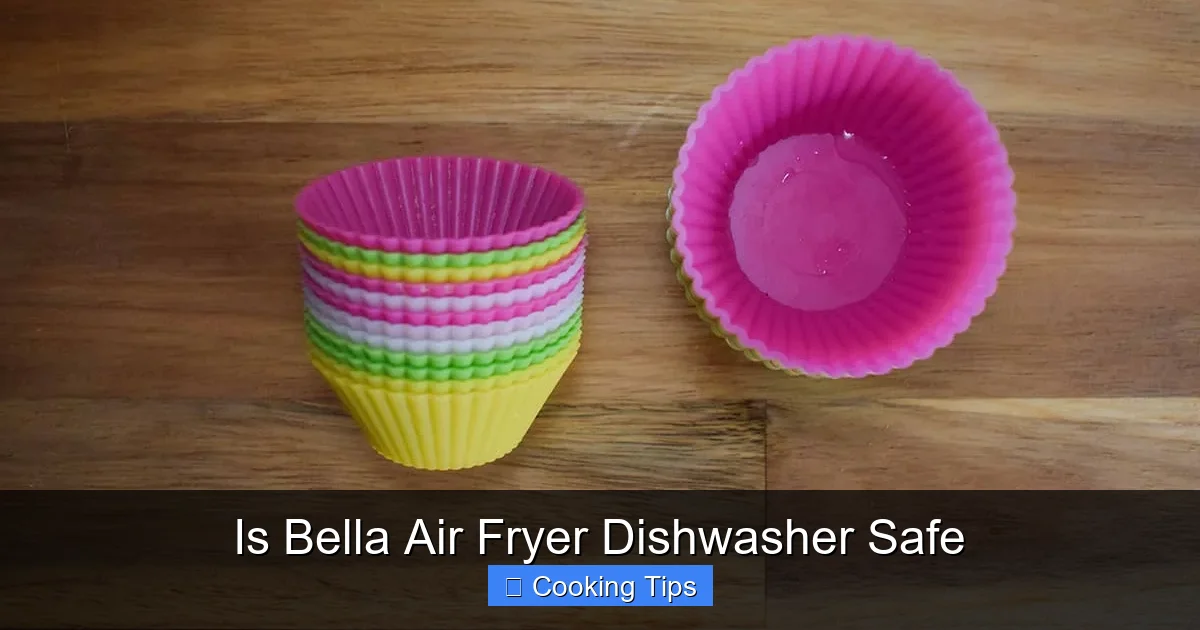 Is Bella Air Fryer Dishwasher Safe