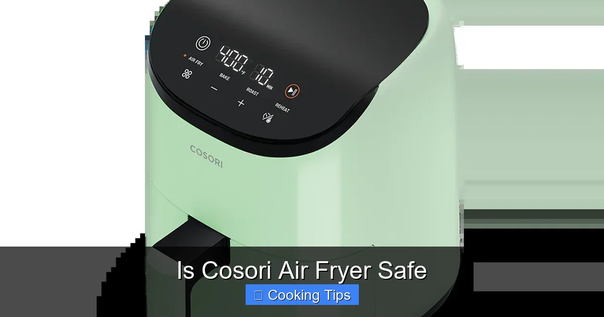 Is Cosori Air Fryer Safe