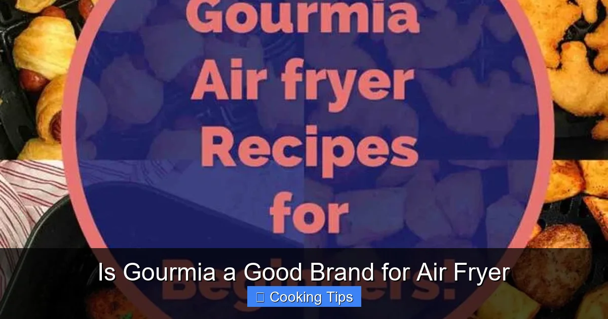 Is Gourmia a Good Brand for Air Fryer
