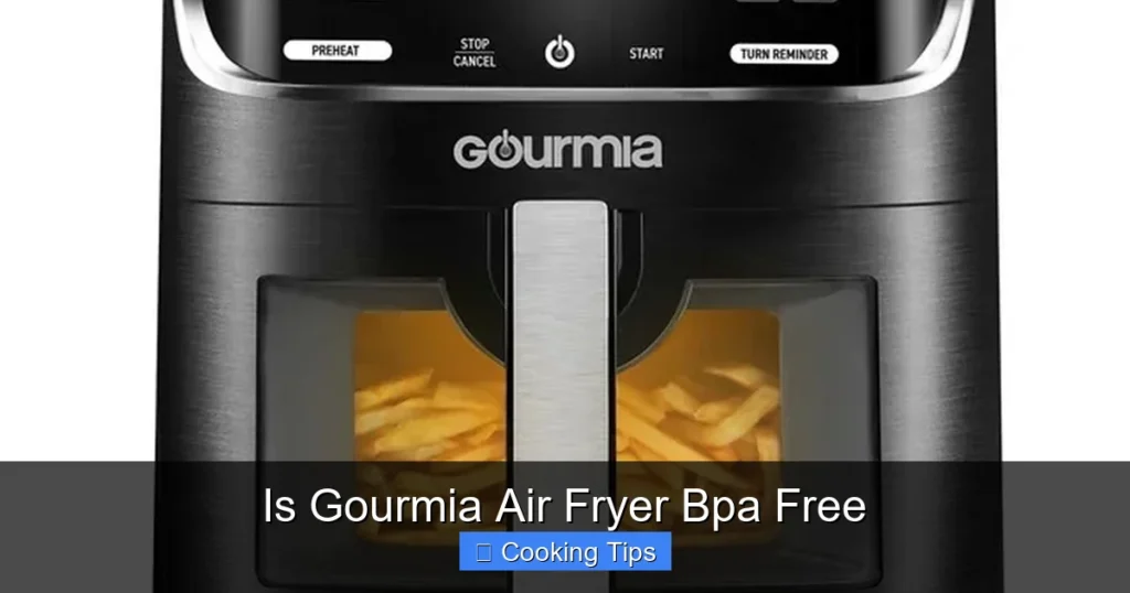 Is Gourmia Air Fryer Bpa Free