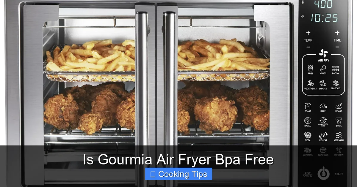 Is Gourmia Air Fryer Bpa Free