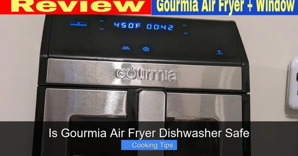 Is Gourmia Air Fryer Dishwasher Safe