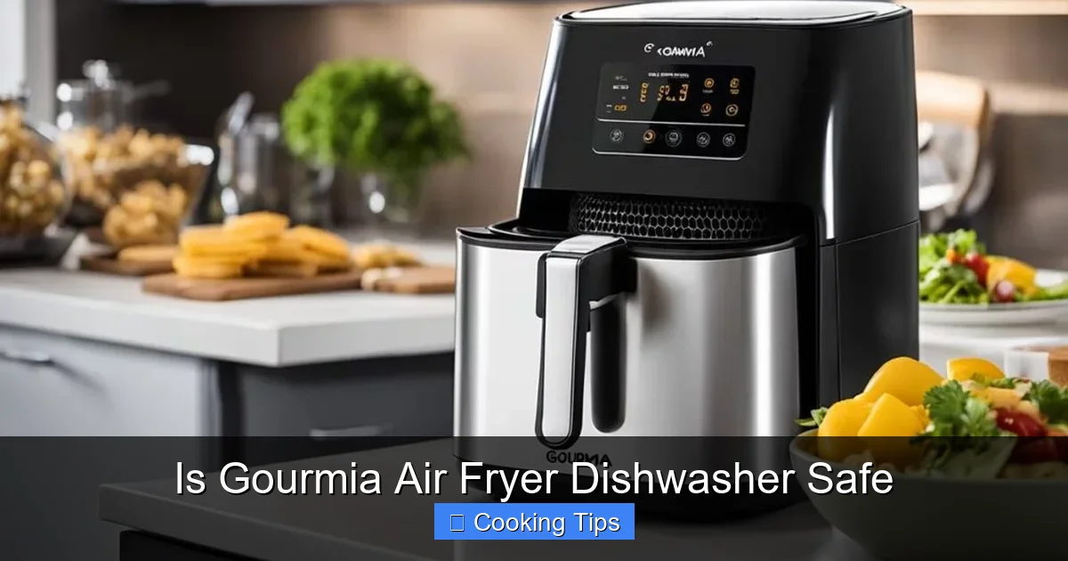 Is Gourmia Air Fryer Dishwasher Safe