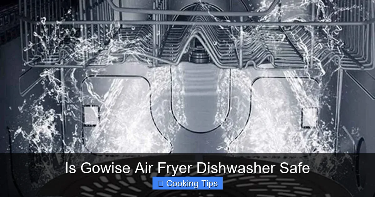 Is Gowise Air Fryer Dishwasher Safe