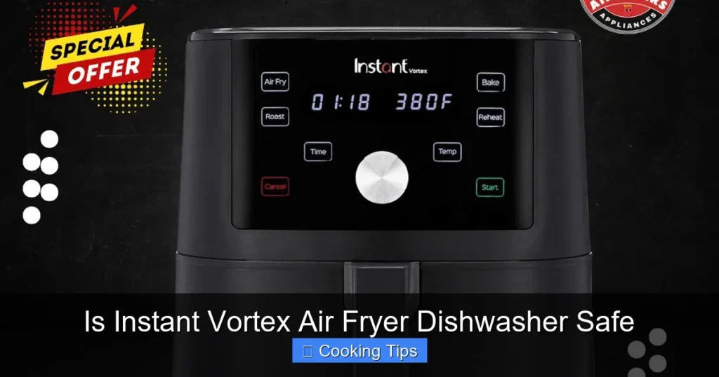 Is Instant Vortex Air Fryer Dishwasher Safe