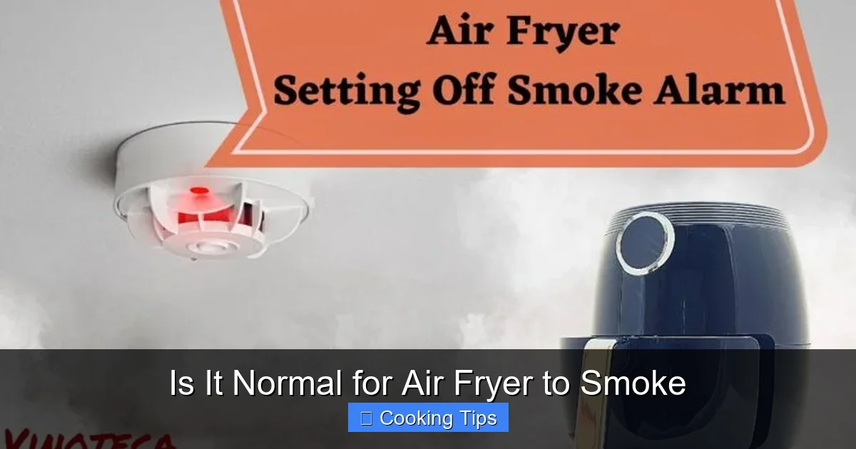 Is It Normal for Air Fryer to Smoke