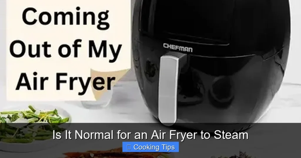 Is It Normal for an Air Fryer to Steam