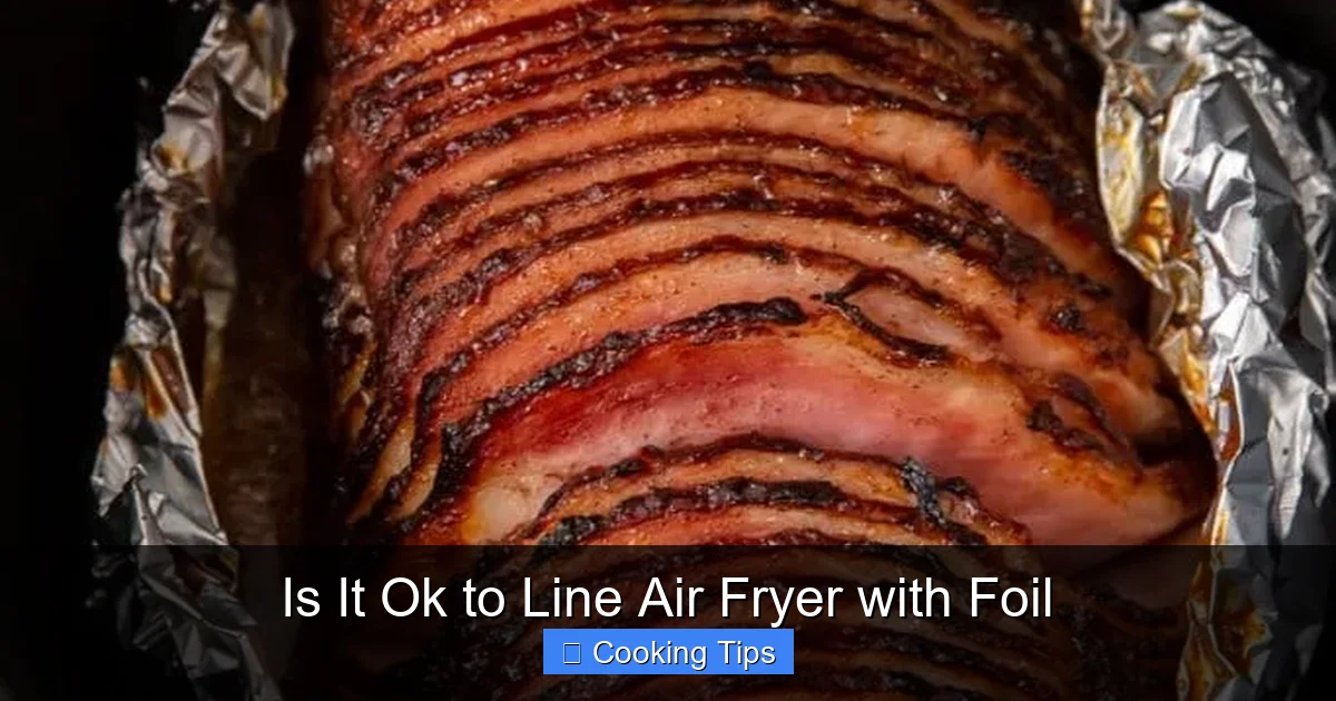 Is It Ok to Line Air Fryer with Foil