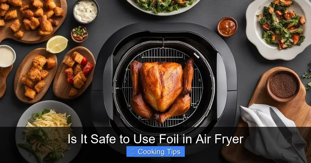 Is It Safe to Use Foil in Air Fryer