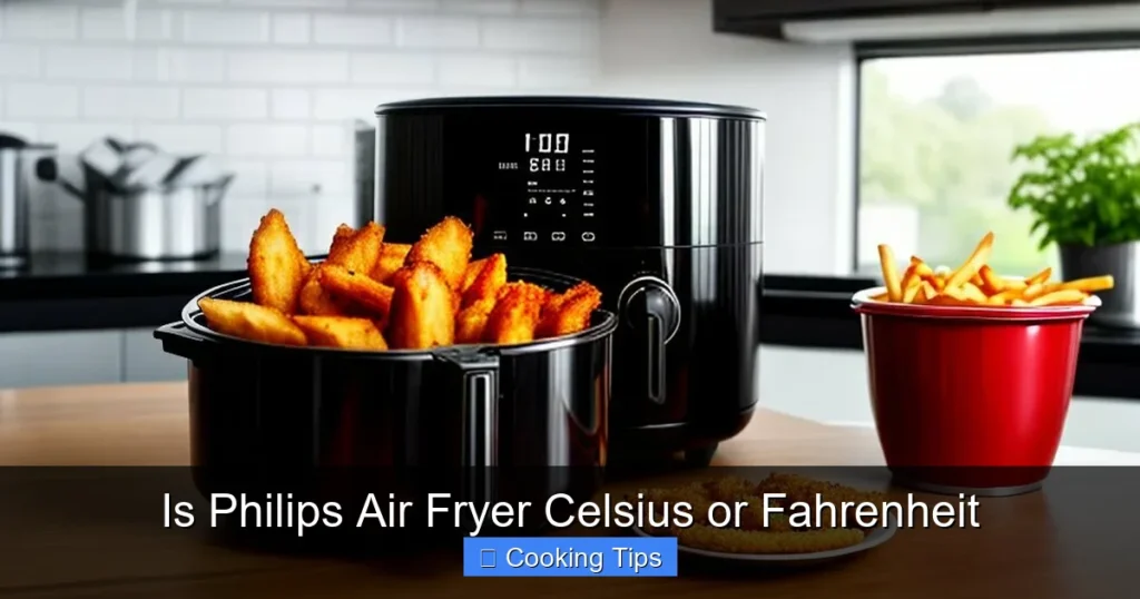 Is Philips Air Fryer Celsius or Fahrenheit