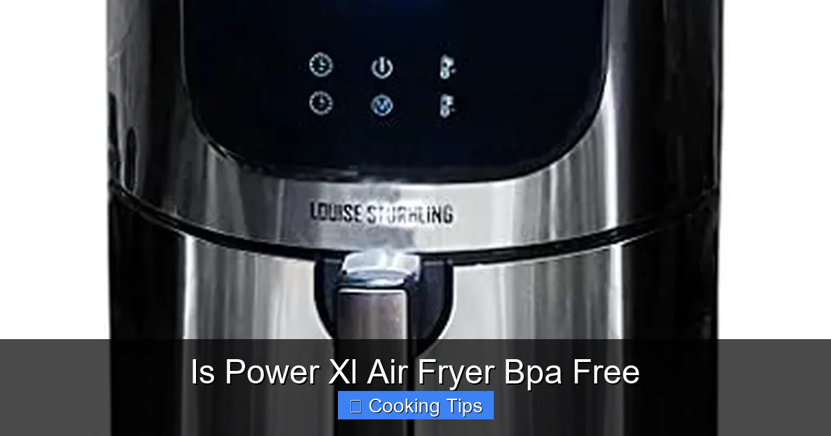 Is Power Xl Air Fryer Bpa Free