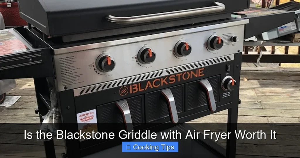 Is the Blackstone Griddle with Air Fryer Worth It