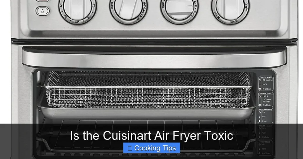 Is the Cuisinart Air Fryer Toxic
