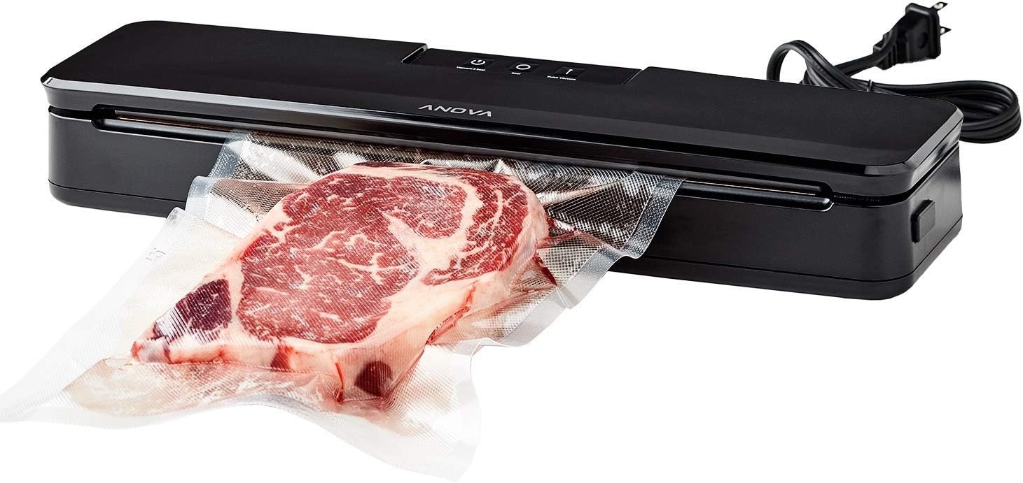 Anova Culinary Slim & Compact Vacuum Sealer Machine for Sous Vide, 10 