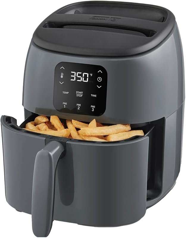 Dash 2.6 Quart Digital Tasti-Crisp Air Fryer with Auto Shut-Off