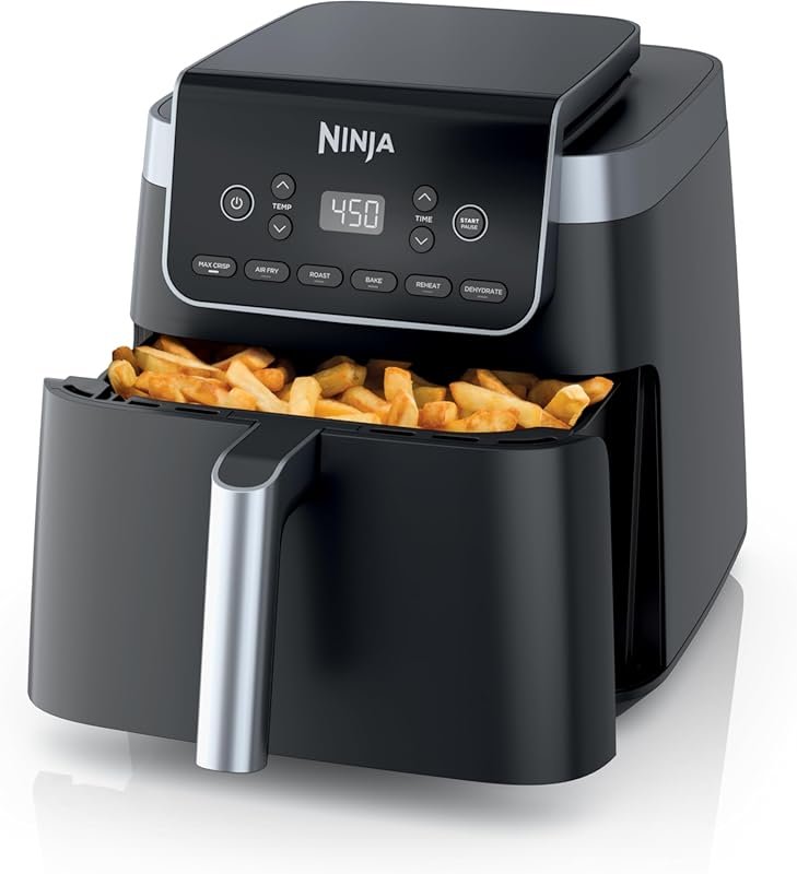 Ninja 6.5 QT Pro XL Air Fryer, 6-in-1 Max Crisp, Roast, Bake, Dehydrat