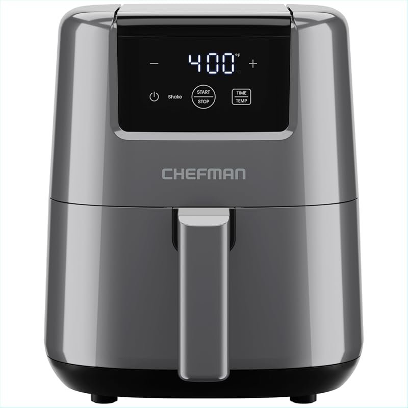 CHEFMAN 2 Qt Mini Air Fryer with Digital Timer and Shake Reminder for 
