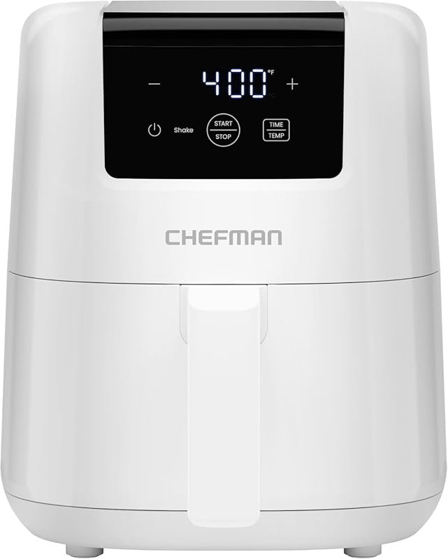 CHEFMAN 2 Qt Mini Digital Air Fryer: Compact, Space-Saving, Nonstick, 