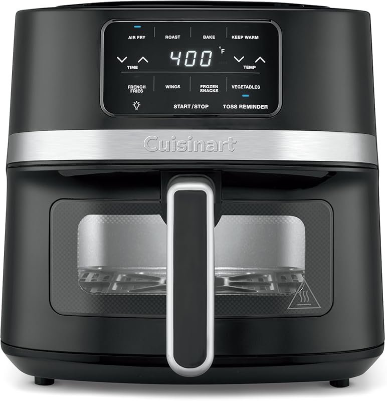 Cuisinart 4.5-Quart Air Fryer: 4 Functions, 4 Presets, Dishwasher-Safe