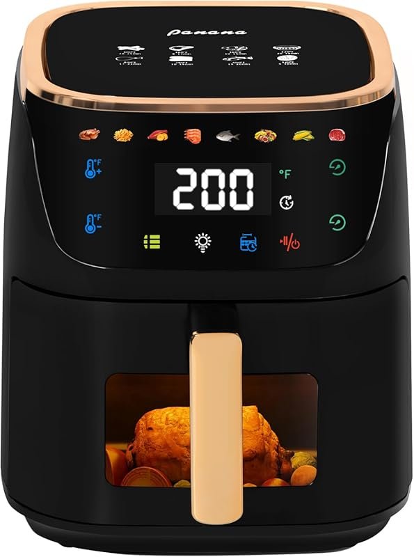 Panana 8QT Large Capacity Air Fryer Oven, 1500W Oilless Healthy Cooker