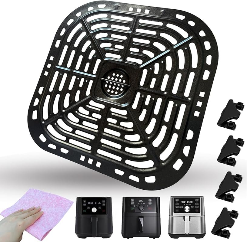6QT Air Fryer Crisping Plate for Instant Pot Vortex Plus, Dishwasher S