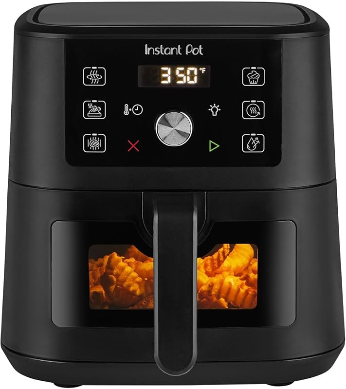 Instant Pot 4Qt Vortex 6-in-1 Mini Air Fryer: Bake, Roast, Dehydrate, 