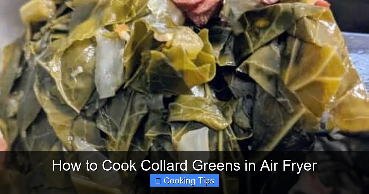 How to Cook Collard Greens in Air Fryer
