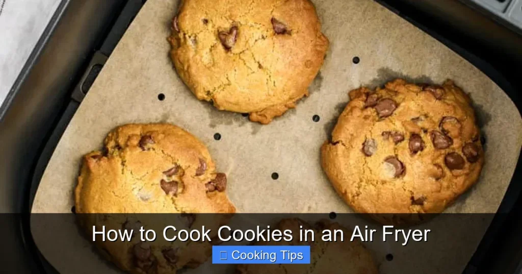 How to Cook Cookies in an Air Fryer