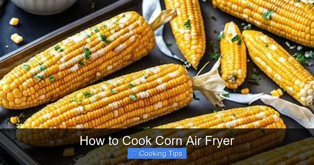 How to Cook Corn Air Fryer