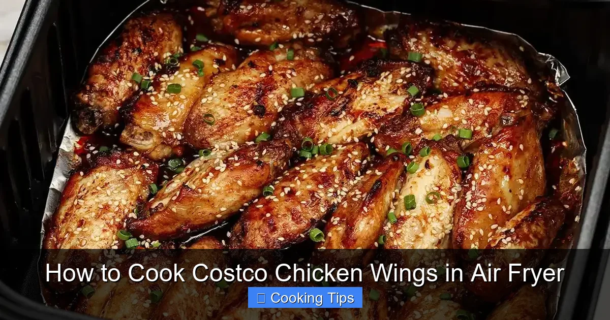 How to Cook Costco Chicken Wings in Air Fryer