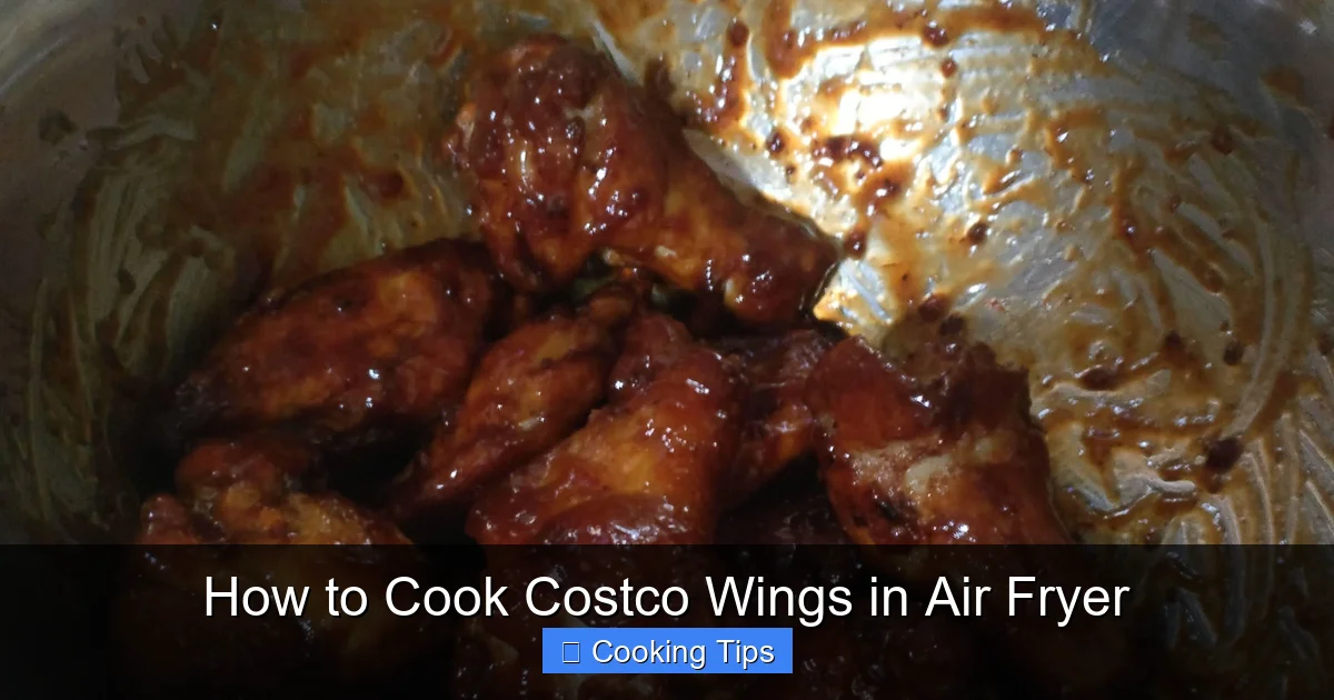 How to Cook Costco Wings in Air Fryer