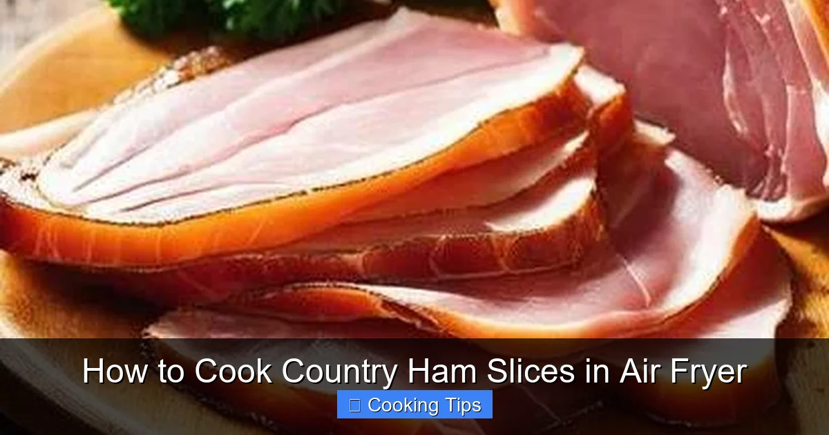 How to Cook Country Ham Slices in Air Fryer